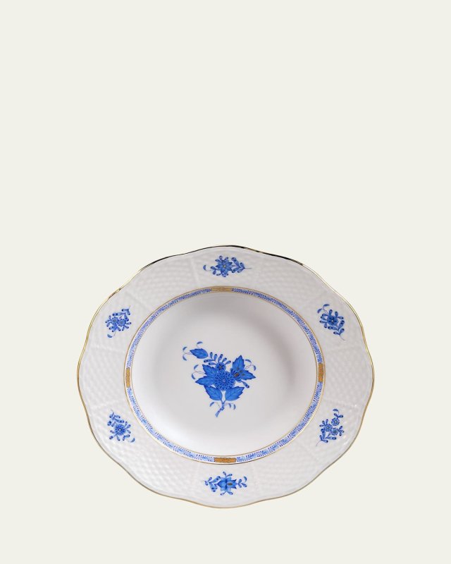 Chinese Bouquet Rim Soup Bowl